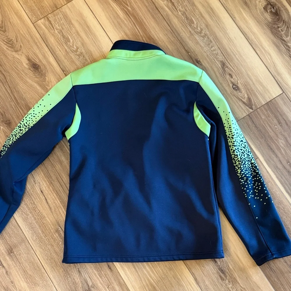 NFL Womens Seahawks Jacket - Navy and Lime - Picture 3 of 3